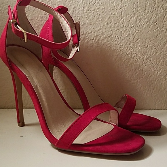 Missguided Shoes - Misguided Red Heels